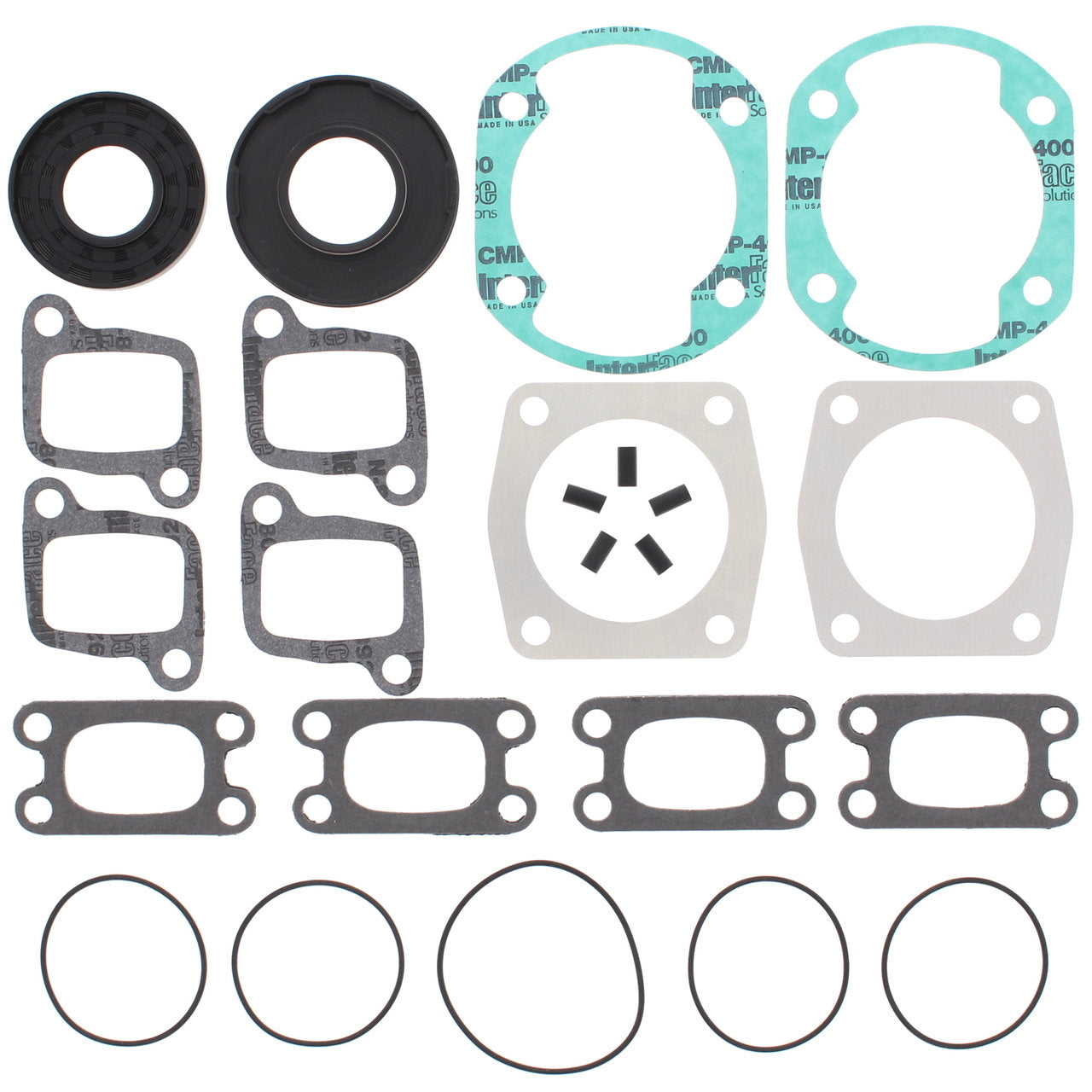 Complete Gasket Kit w/ Oil Seals Moto ski Mirage 11/11E/SP FC/2 377cc 1980-1983