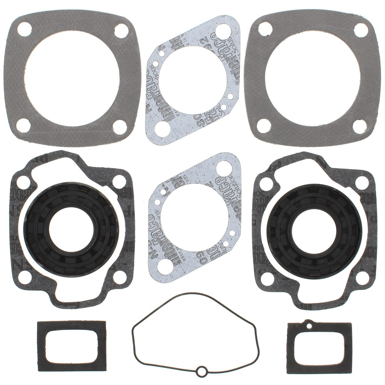 Complete Gasket Kit w/ Oil Seals Moto ski Nuvik 343 Late Model FC/2 340cc 1977