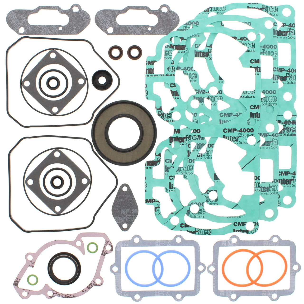Complete Gasket Kit W Oil Seals Ski-Doo Grand-Touring LE 600HO ETEC 2010 2015