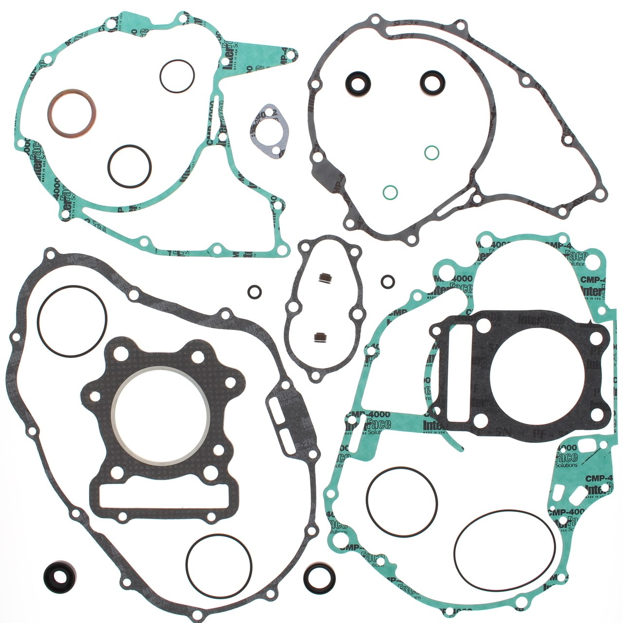Engine Gasket Kit w/ Oil Seals Honda TRX300FW Fourtrax 4x4 77MM OB 1988-2000