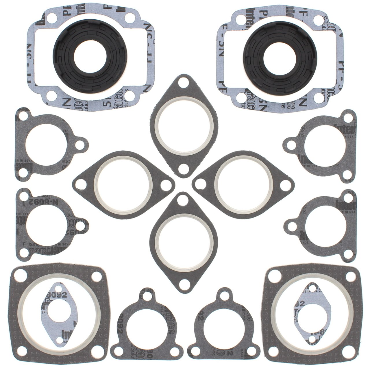 Complete Gasket Kit w/ Oil Seals Arctic Cat Z 440 440cc 1995 1996