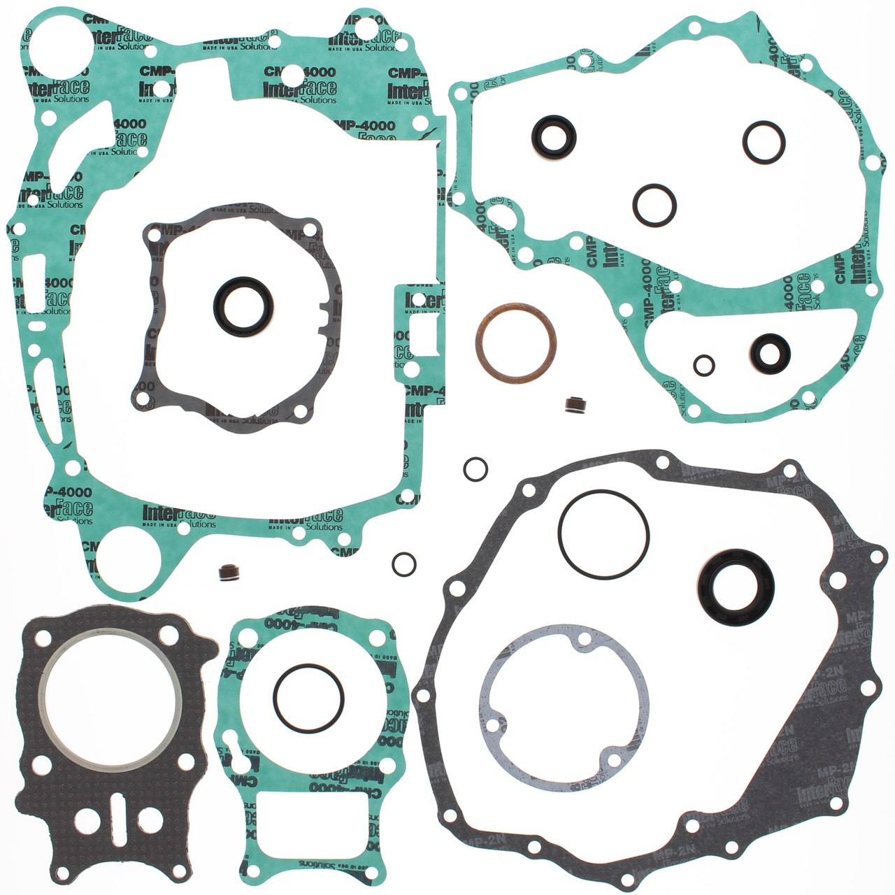 Complete Gasket Kit W Oil Seals Honda TRX250 Recon 250cc 97 98 99 00 01