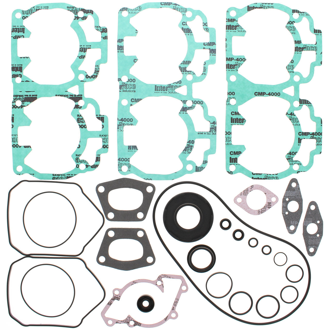 Complete Gasket Kit w/ Oil Seals Ski-Doo FORMULA 500/DLX LC 500cc 2001