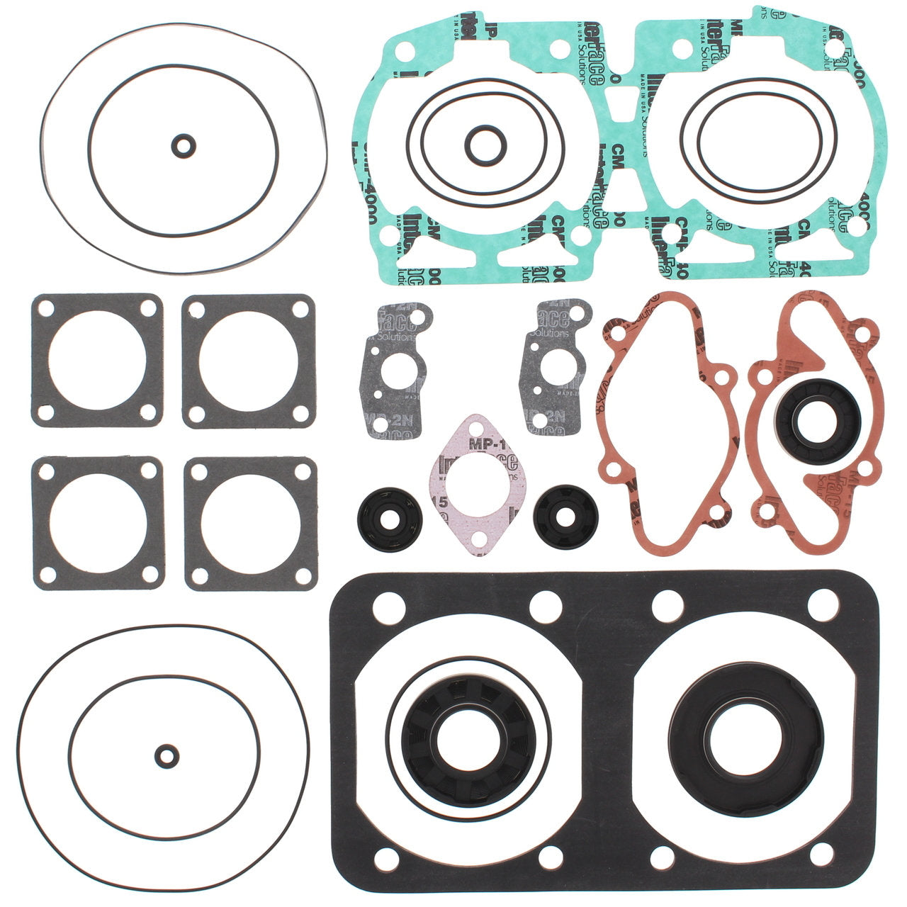 Complete Gasket Kit w/ Oil Seals Ski-Doo Formula Plus X 583cc 1992 1993