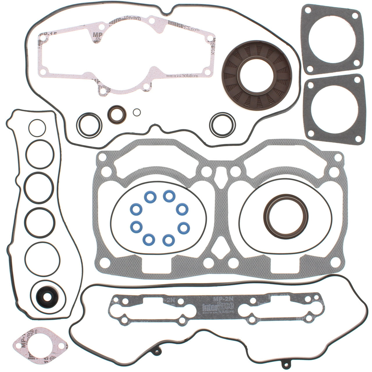 Complete Gasket Kit w/ Oil Seals Ski-Doo MX Z 1000 1000cc 2006 2007