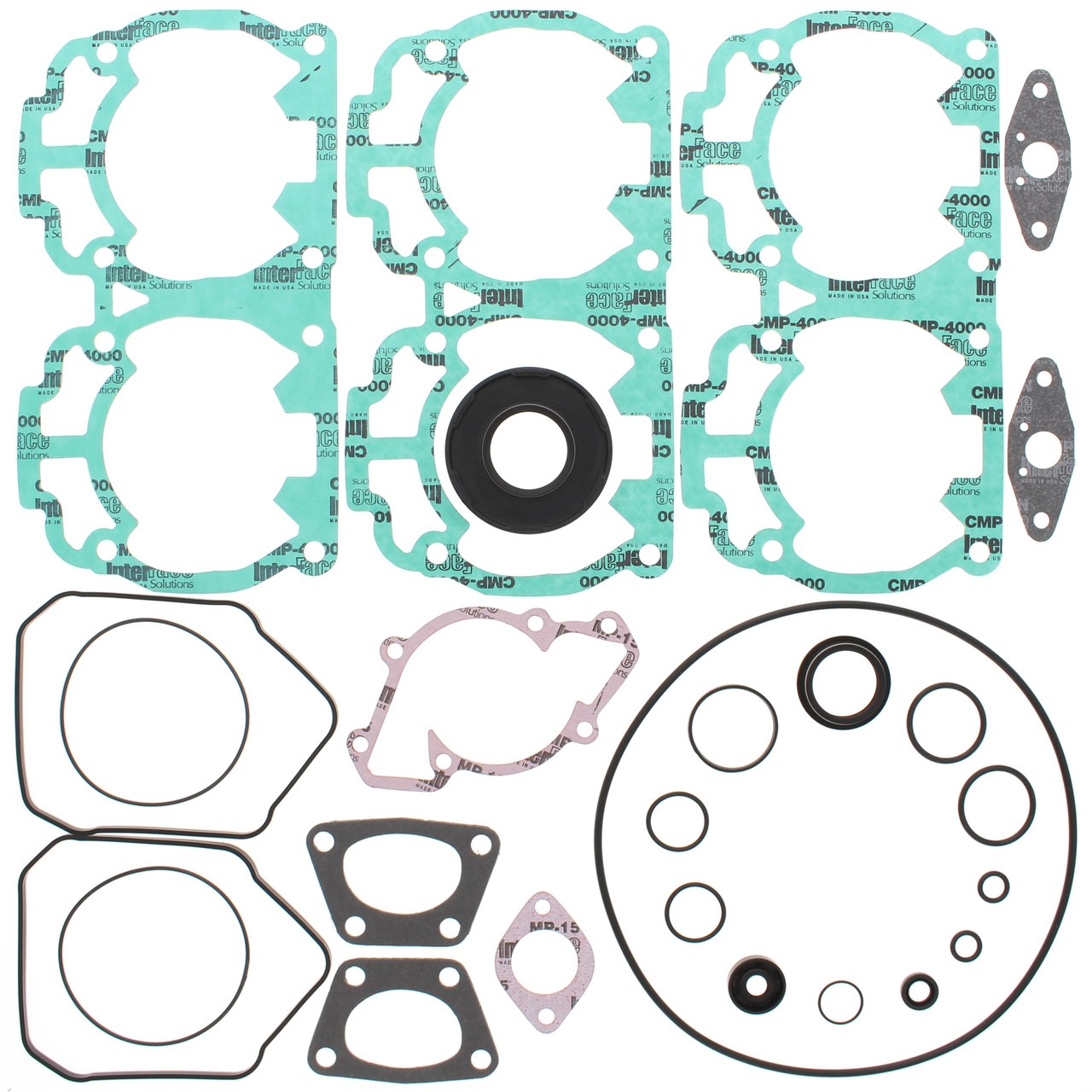 Complete Gasket Kit w/ Oil Seals Ski-Doo MX Z Sport 600 600cc 2010