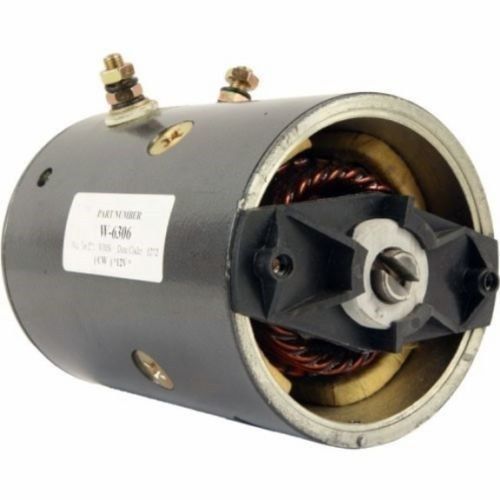 Snow Plow Motor For Fisher Western 12 Volt MUE6302