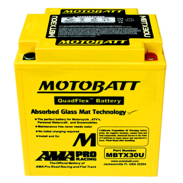 MotoBatt Battery  BMW K75 K75C K75RT K75S Motorcycles 52515 53030