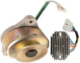 Alternator & Regulator Kit  Kubota Tractor B1550 B20 B5200 B6200 B7410