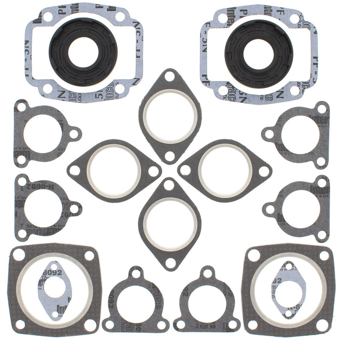 Complete Gasket Kit w/ Oil Seals Arctic Cat PANTHER 440 FC/2 440cc 1995 1996