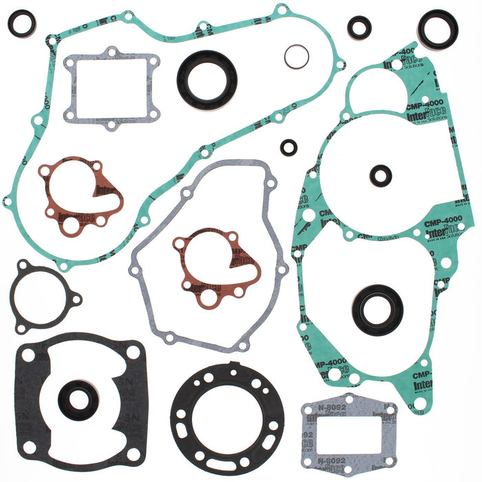 Complete Gasket Kit w/ Oil Seals Honda ATC250R 0.01SS HC HG 250cc 1985 1986