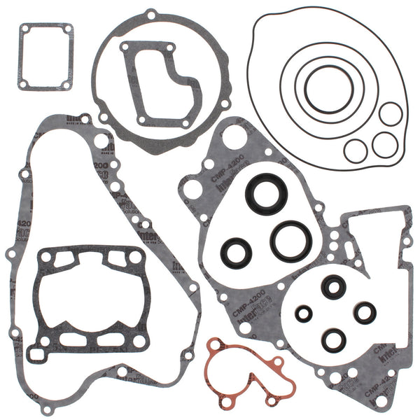 Complete Gasket Kit w/ Oil Seals Suzuki RM125 125cc 1990