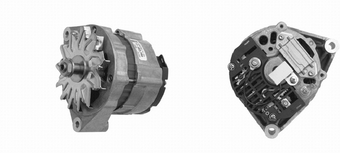 Mahle/Iskra Alternator 0118 1747, 0118 2037