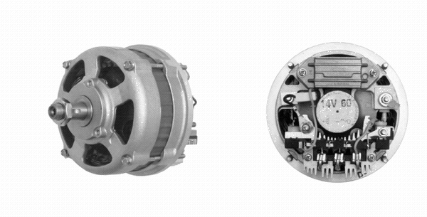 Mahle/Iskra Alternator 0118 3905, 0118 2434, 0118 2105