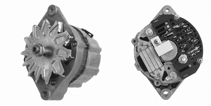 Mahle/Iskra Alternator 0191 2326 02, 90-15-6237