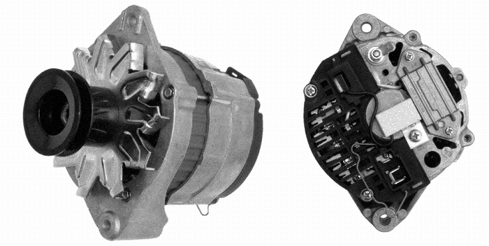 Mahle/Iskra Alternator 068 903 023 P, 068 903 023 N