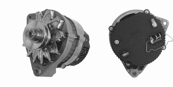 Mahle/Iskra Alternator 120489713, 120400623, 120400626