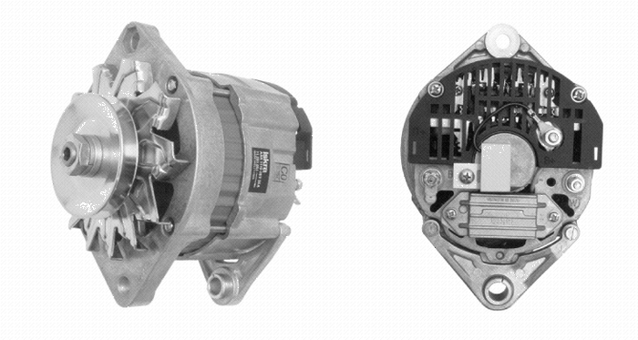 Mahle/Iskra Alternator 4342110, 145 7874, 1000046769
