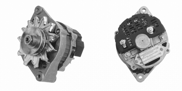 Mahle/Iskra Alternator MAR 555, 90 349 853, 90 349 835