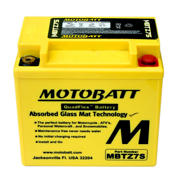 MotoBatt Battery Replaces Kawasaki 26012-0564, 26012-0102 Kymco 31500-GFY6-94A