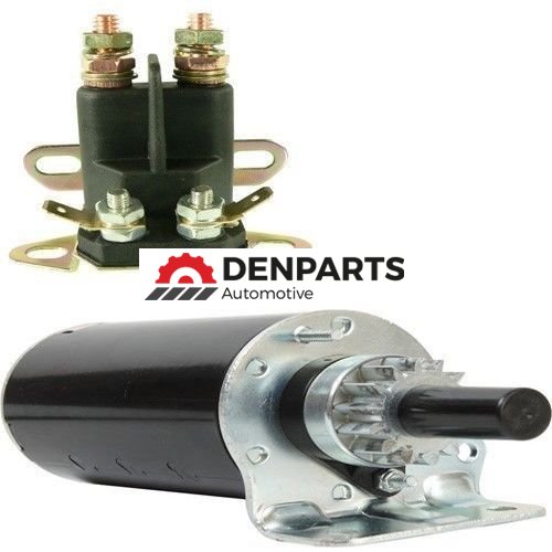 STARTER SOLENOID KIT FOR CUB CADET BRIGGS JOHN DEERE SCOTTS SABO 14 TEETH